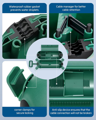 Outdoor Waterproof Electrical Connection Extension Cord Box