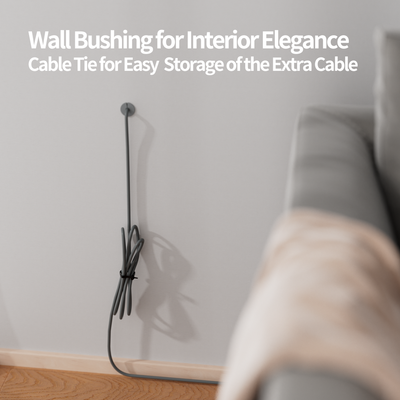 Starlink Cable Routing Kit for Gen 2/3 & Mini | Complete Wall Pass-Through with Drill Bits, Grommets, Clips & Sealant