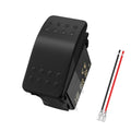 20A 12V RV Waterpoof SPST 2 PIN ON OFF Marine Rocker Switch