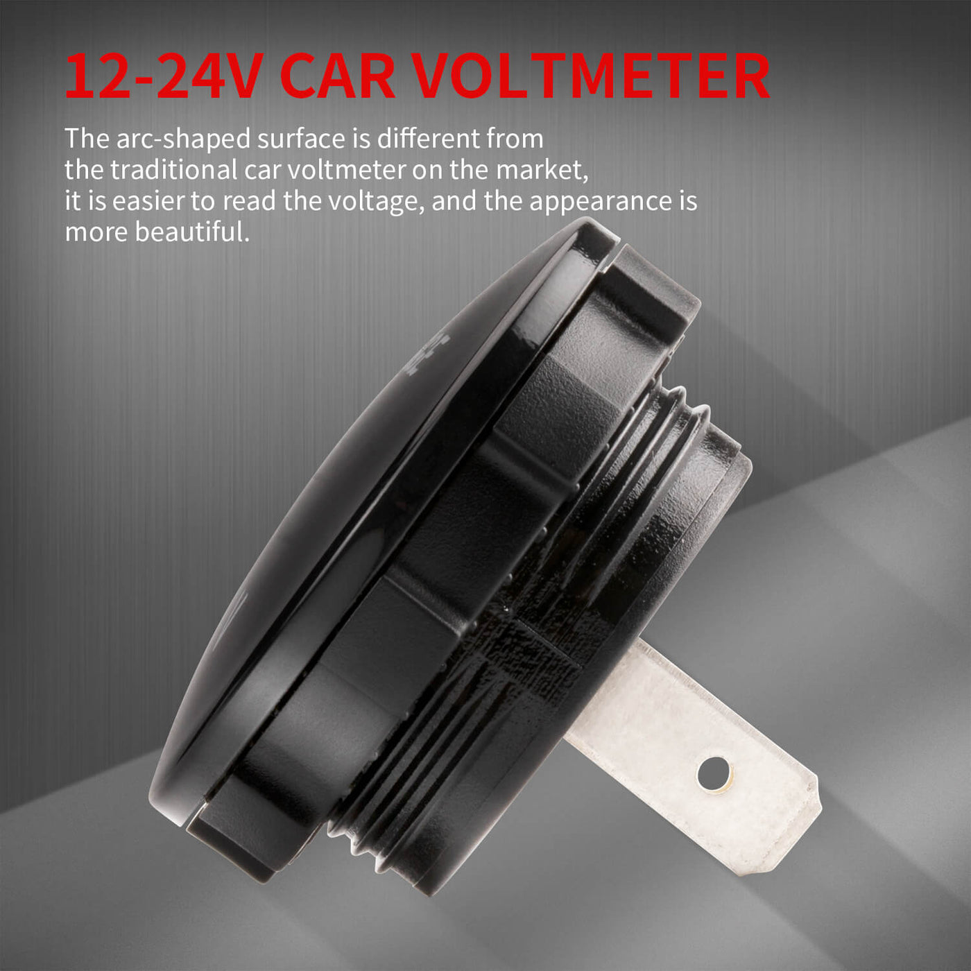 Auto 12V 24V Waterproof LED Digital Display Car Voltmeter online sale