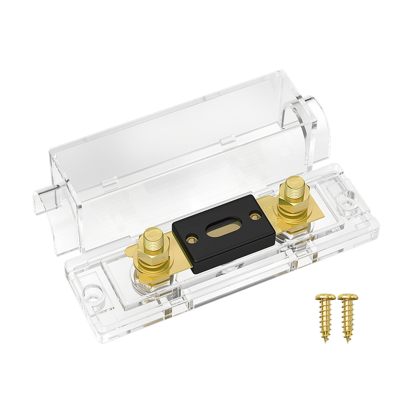 Transparent Car Audio ANL Fuse Holder with M8 Stud - DAIER