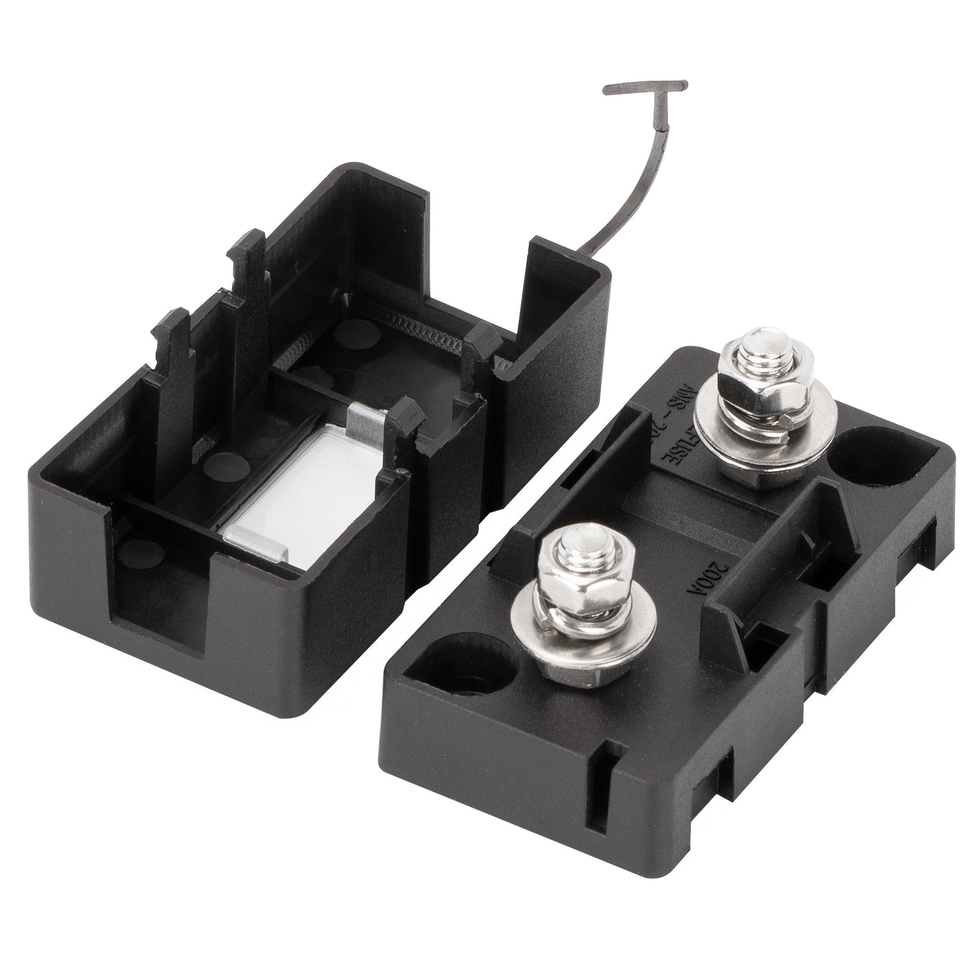 Automotive 32V 2 Pole Bolt-Down M5 Stud MIDI/AMI Fuse Holder - DAIER