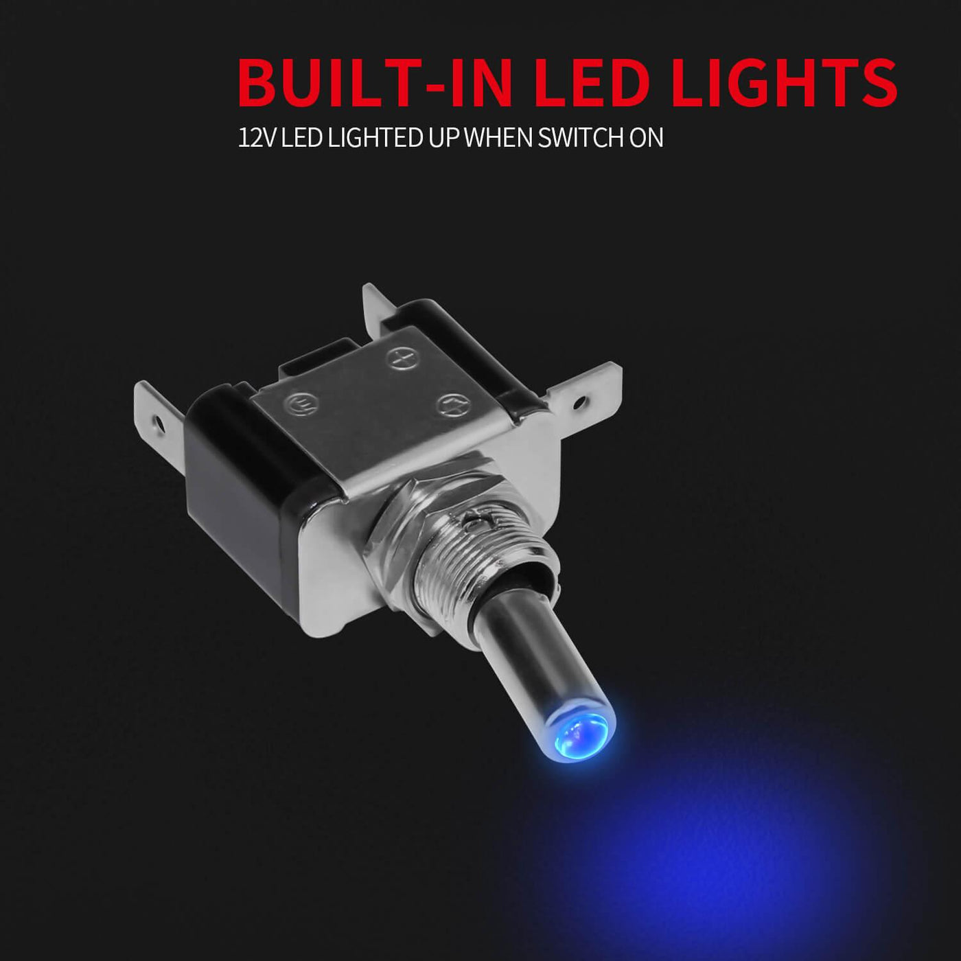 Race 12 Volt 20A ON-OFF SPST 3 Pin Illuminated Toggle Switch – DAIER