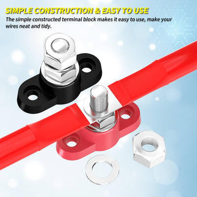 BB1-1A M10/M8 12V Marine Terminal Block Insulated Busbar hot sale