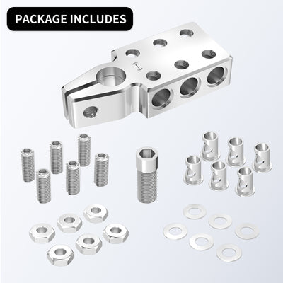 12 Way Positive Negative Pair Battery Terminals Clamps - DAIER