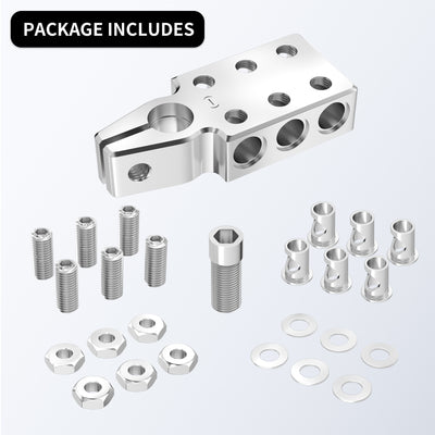 12 Way Positive Negative Pair Battery Terminals Clamps