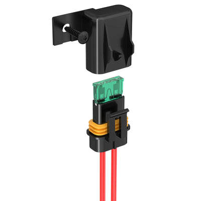 Waterproof 12V 12AWG ATO/ATC In-line Blade Fuse Holder - DAIER