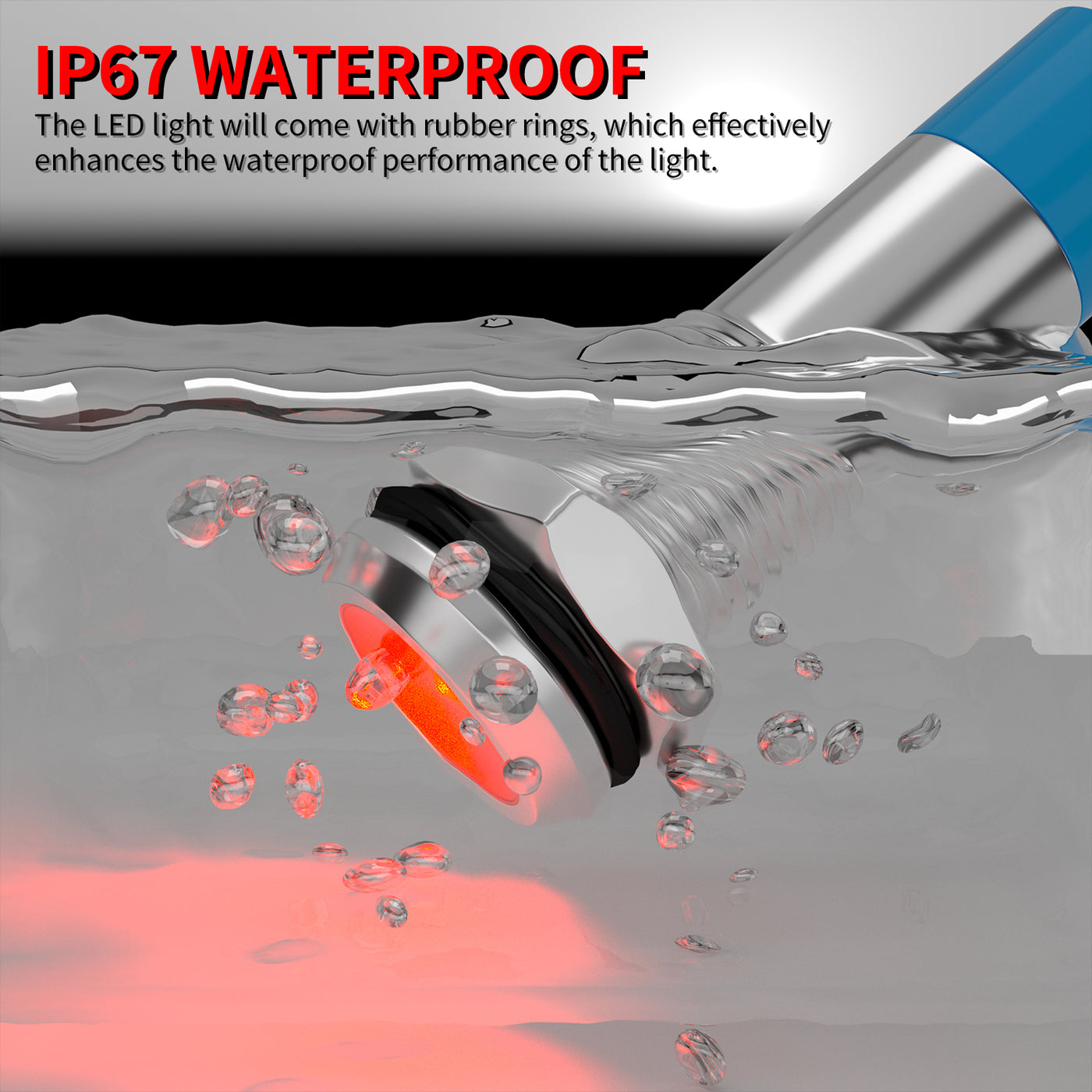 GQ6F-DW-N IP67 Waterproof Indicator Signal Light