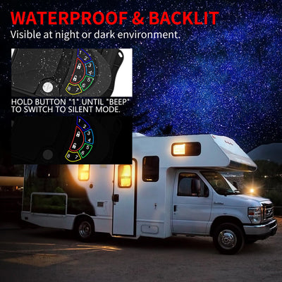 Waterproof Keyless Entry Camper RV Door Lock with Keypad - DAIER