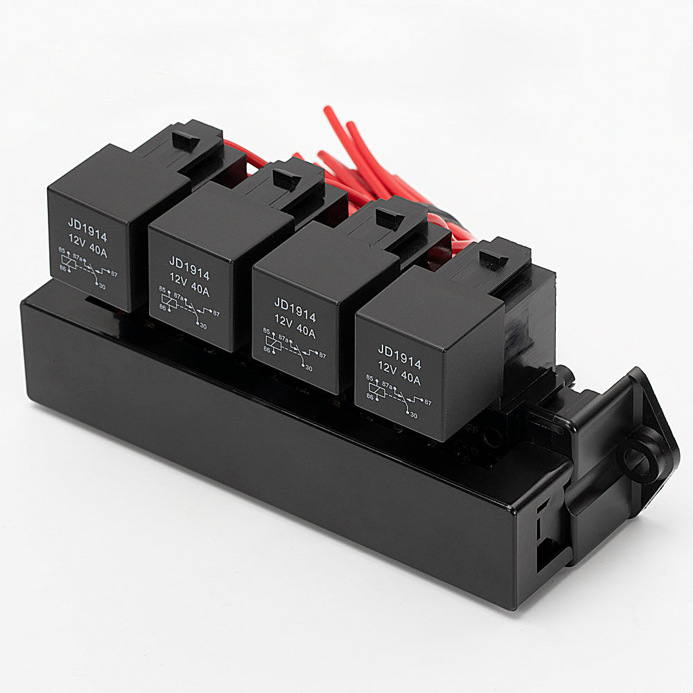 15 Way Multi-Circuit Assembly Automotive Fuse and Relay Box – DAIER